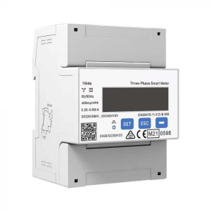 V-tac - Smart Meter 3x230/400V 5( 80 )A RS485 4P MID napelem rendszerhez - 11546 V-tac - Smart Meter 3x230/400V 5( 80 )A RS485 4P MID napelem rendszerhez - 11546