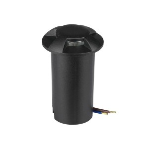 V-tac - LED taposólámpa, fekete színű, négyirányú, 1Watt, hideg fehér 6500K - 1472 V-tac - LED taposólámpa, fekete színű, négyirányú, 1Watt, hideg fehér 6500K - 1472