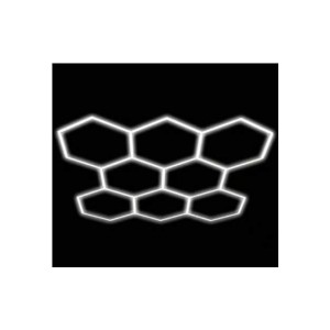 Optonica - Hexagon LED lámpa rendszer 8 modulból álló - 280W - OP-16803