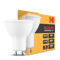 KODAK - Max LED Izzó Spot Alu-Plastic 3W GU10 100° 2700K (250 lumen) KODAK - Max LED Izzó Spot Alu-Plastic 3W GU10 100° 2700K (250 lumen)