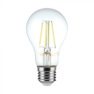 V-tac- E27 10W A60 Filament Led égő 6000K - 214412