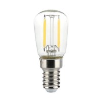 V-tac - Filament LED fényforrás, E14, 2W, ST26, 4000K - 214445