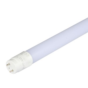 V-tac- LED fénycső, 20W, G13, T8, 150cm, Nem forgatható, Plasztik, (Természetes fehér) 4000K - 216309