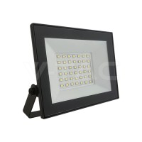 V-tac - 30W LED reflektor 6500K fekete - 23994 V-tac - 30W LED reflektor 6500K fekete - 23994