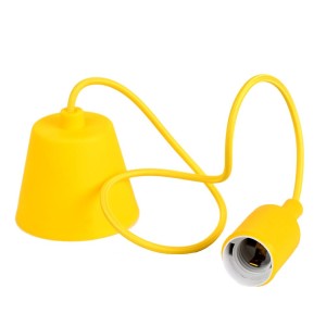 V-tac - E27 Függeszték, Sárga -3485