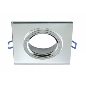 Strühm - Selena spotkeret, négyzet, átlátszó üveg- króm - 3596-2885