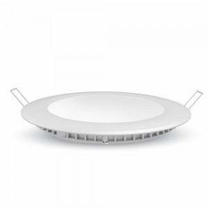 V-tac - 18W Beépíthető Led panel, kör, 6000K AKCIÓS! -4862