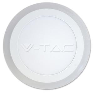 V-tac - 8W Led panel TwinLED  kör, 6000K -4892