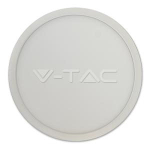 V-tac - 12W Led panel felületre szerelhető, kör, 6000K -4912