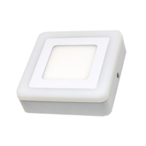 V-tac - 8W LED panel TwinLED  négyzet, 6000K -4924