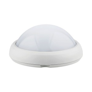 V-tac - 12W Vízmentes led fehér dóm lámpatest 6400K - 4996