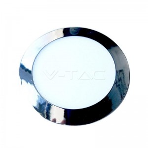 V-tac - 24W króm led panel 4000K -6353