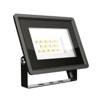 V-tac - 10W LED reflektor 6400K, 850lm, Fekete keret