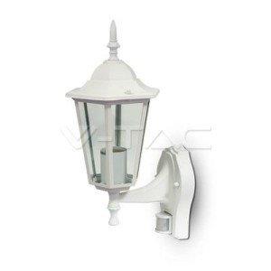 V-tac - Kültéri fali lámpa mozgásérzékelővel fehér -7071