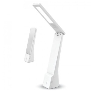 V-tac - 4W Led asztali lámpa, ezüst -7098