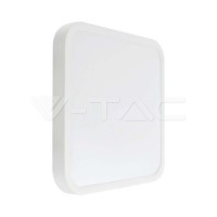 V-tac - 18W LED négyszög alakú, mennyezeti lámpa, fehér színű, 6500K, IP44 V-tac - 18W LED négyszög alakú, mennyezeti lámpa, fehér színű, 6500K, IP44