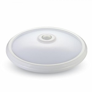 V-tac-samsung - 12W Led dóm fehér lámpatest mozgásérzékelővel 3000K -807