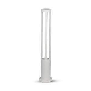 Kültéri álló LED lámpa, fehér színű, 10W, 80cm, 6400K (Hideg fehér) - 8327