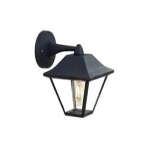 V-tac - Kültéri oldalfali lámpa, fekete, IP44 -8686