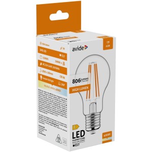 Avide - LED Filament Globe 7W E27 NW 4000K