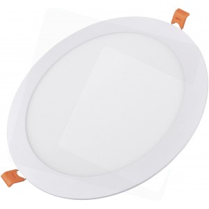 Avide - 12W Beépíthető Led panel, kör, 4000K, természetes fehér