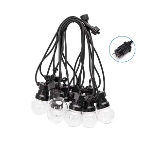 Aigostar  - 8m LED gömbfüzér IP44 2700K