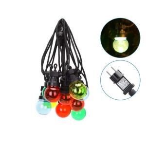 Aigostar - 8m-es LED RGB fényfüzér IP44