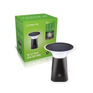 Asalite - 5W napelemes kültéri asztali lámpa IP65 3000K
