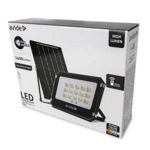 Avide - LED Szolár Reflektor 100W CCT különálló napelemmel, távirányítóval