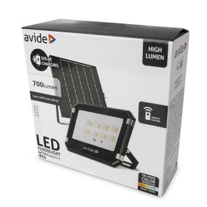 Avide - LED Szolár Reflektor 50W CCT különálló napelemmel, távirányítóval Avide - LED Szolár Reflektor 50W CCT különálló napelemmel, távirányítóval