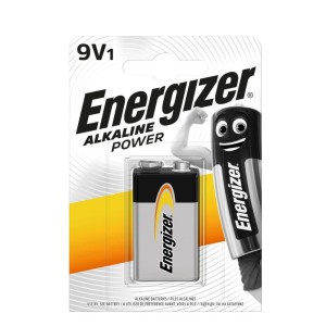 Energizer - Power Elem 9V B1 - EC9VB1