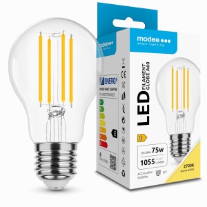 Modee - LED Izzó Filament A60 8W E27 360° 2700K (1055 lumen)  - ML-A60F2700K8WE27