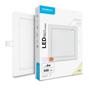 Modee - Beépíthető 6W Panel Négyzet - 4000K - ML-LPSB4000K6WA2N Modee - Beépíthető 6W Panel Négyzet - 4000K - ML-LPSB4000K6WA2N
