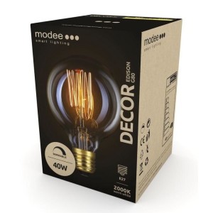 Modee  - Dekorációs fényforrás Edison G80 40W E27 360° 2000K - ML-DEG8040WE27