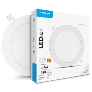 Modee - Lighting LED Panel Kerek - Beépíthető 6W 6000K (450 lumen) A-series - ML-LPRB6000K6WA