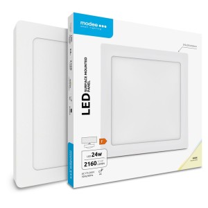 Modee - LED Panel Négyzet - Felszerelhető A2-series 6W 4000K (540 lumen) ERP