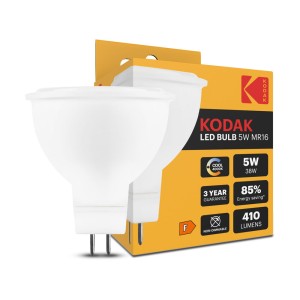 Kodak - Max LED Izzó Spot Alu-Plastic 5W MR16 4000K (410 lumen)