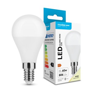 Modee - Lighting LED Izzó Globe Mini G45 8,5W E14 4000K (806 lumen)