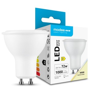 Modee - Lighting LED Izzó Spot Alu-Plastic 7W GU10 100° 4000K (1000 lumen) 