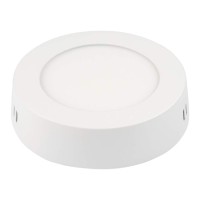 Optonica - Falon kívüli LED panel, Kör, 6W, hideg fehér (6000K) Optonica - Falon kívüli LED panel, Kör, 6W, hideg fehér (6000K)