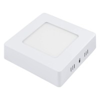Optonica - Falon kívüli LED panel, Négyzet, 6W, hideg fehér (6000K) Optonica - Falon kívüli LED panel, Négyzet, 6W, hideg fehér (6000K)