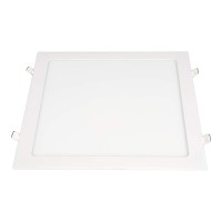 Optonica - 24W Beépíthető Led panel, négyzet, meleg fehér, 2800K