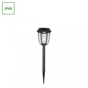 SpectrumLED - Szolár Leszúrható lámpa, 1W, 2700K, 3,7V, IP44, 117x107x500 (355 mm leszúró) mm, Solara Rustica